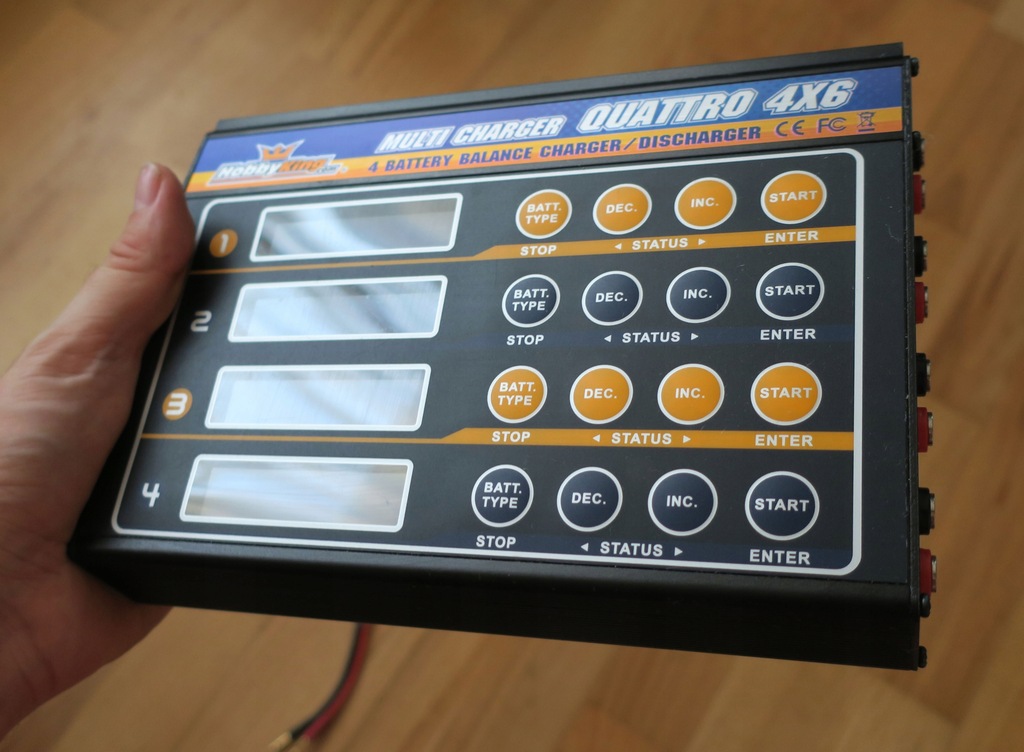 Multi charger quattro 4 x 6 discount