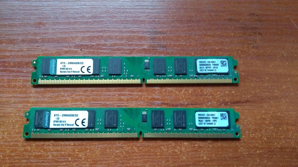 Kingston 4GB (2x 2GB) DDR2 667MHz KTD-DM8400B/2G