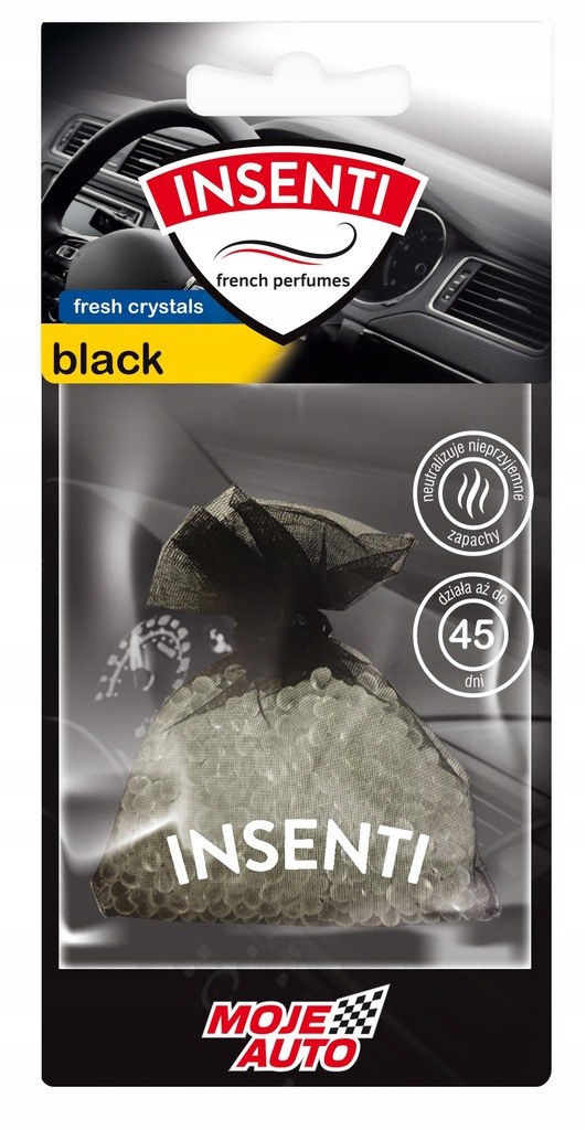 PERFUMY WORECZEK ZAPACHOWY INSENTI BLACK