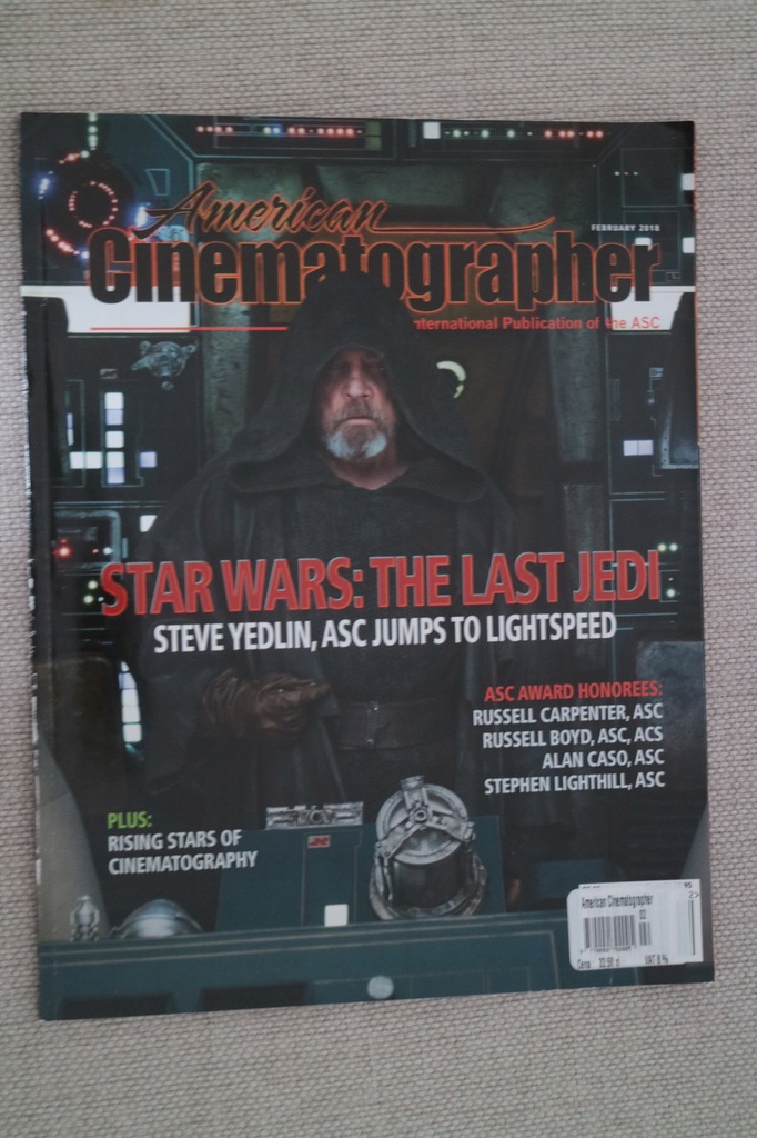 AMERICAN CINEMATOGRAPHER Feb 2018 Star Wars