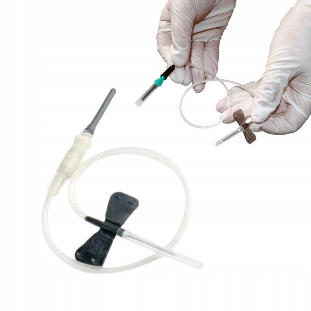 IGŁA MOTYLKOWA Z WĘŻYKIEM 22g x 3/4"