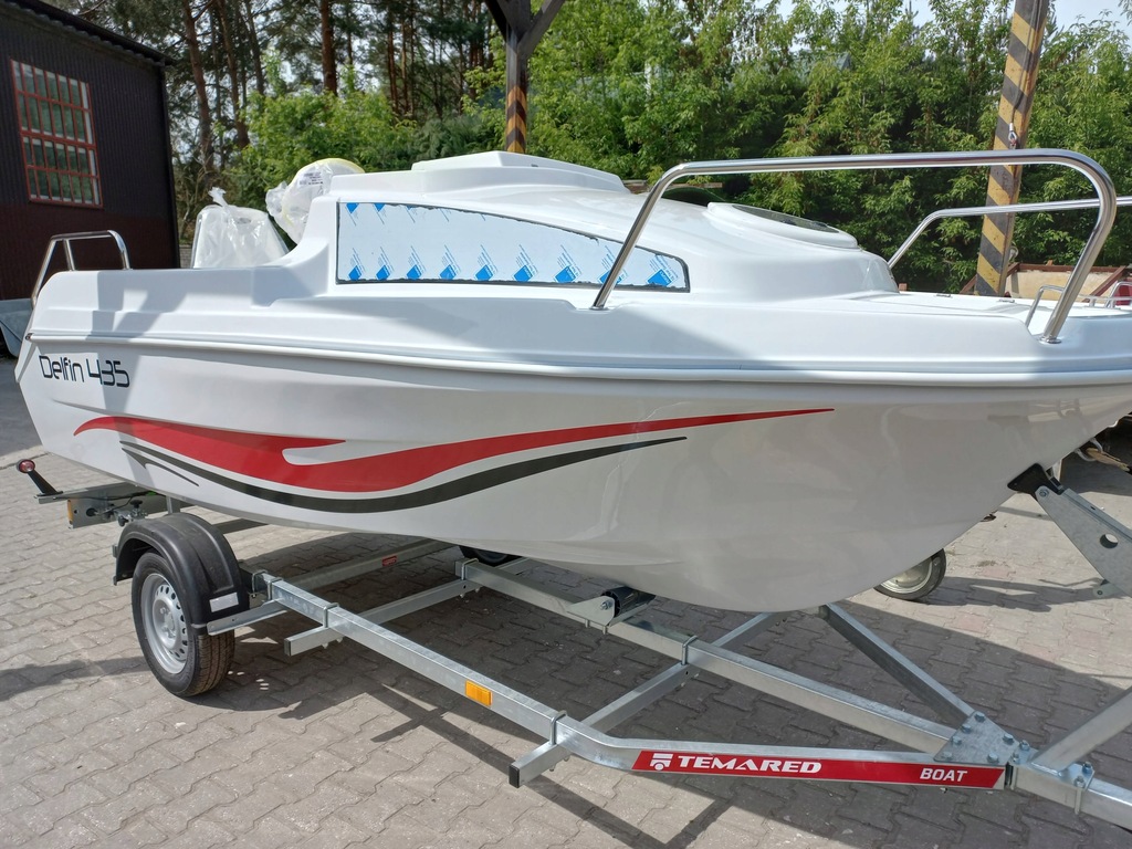 Łódź motorowa Delfin 435 - nowa, od producenta