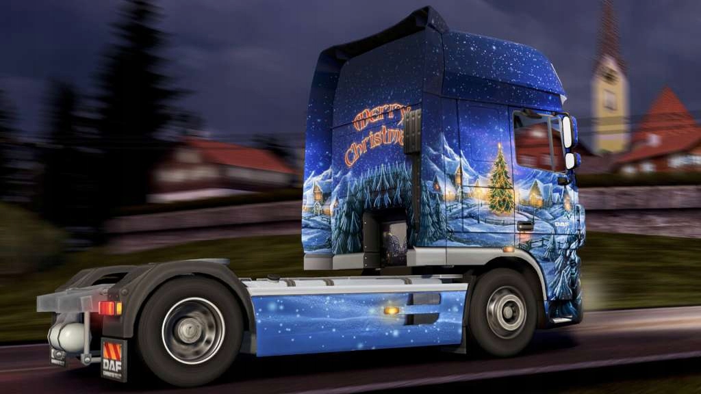 Купить Euro Truck Simulator 2: Рождественская раскраска | DLC ДЛЯ ПК ...