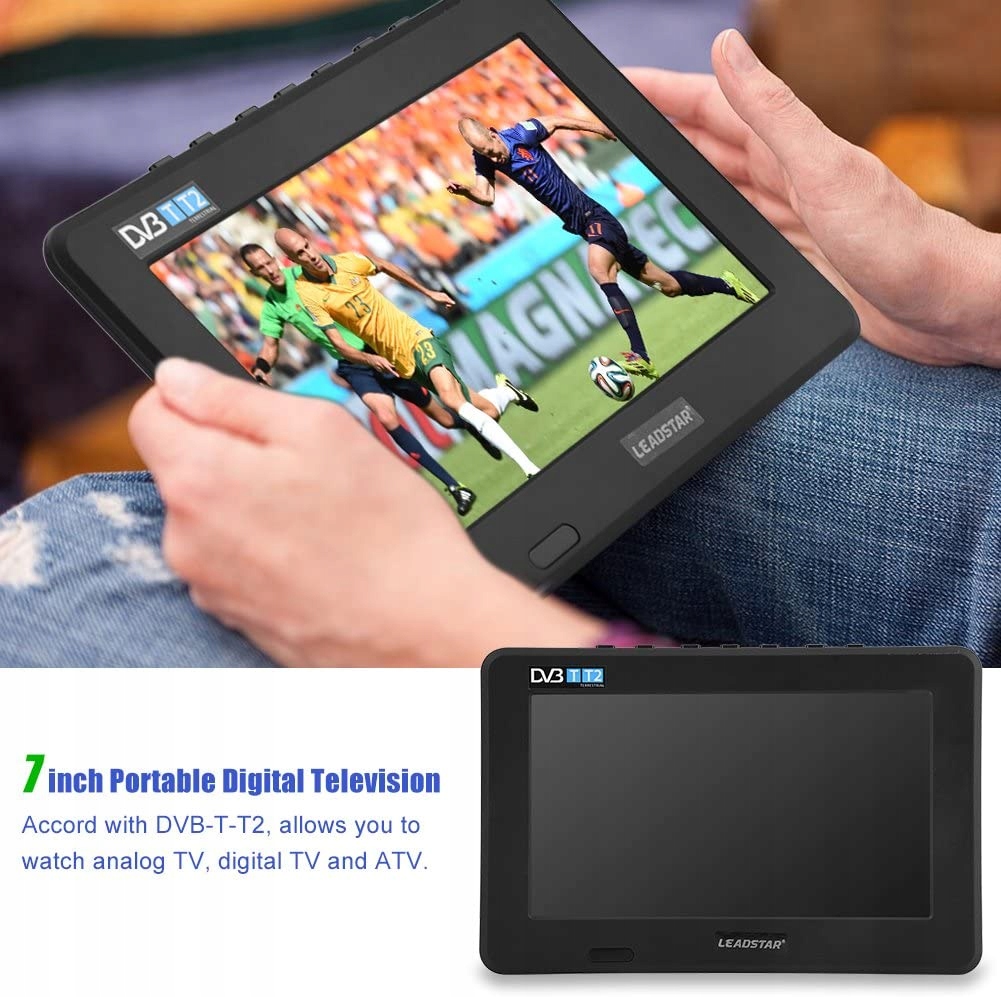 Купить Портативный телевизор с диагональю 7 дюймов для дома/автомобиля.: отзывы, фото, характеристики в интерне-магазине Aredi.ru