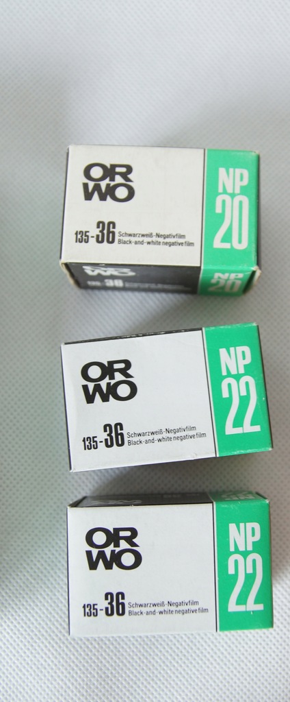 ORWO NP22 35mm czarnobiały