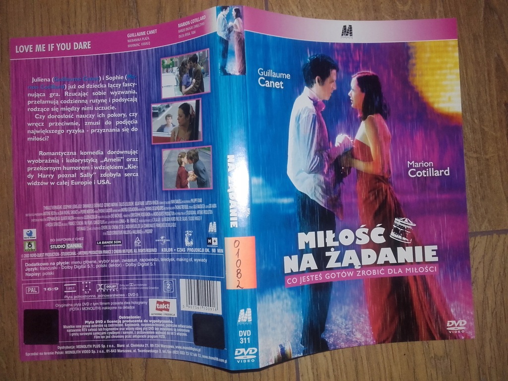 MIŁOŚĆ NA ŻĄDANIE Guillaume Canet Marion Cotillard