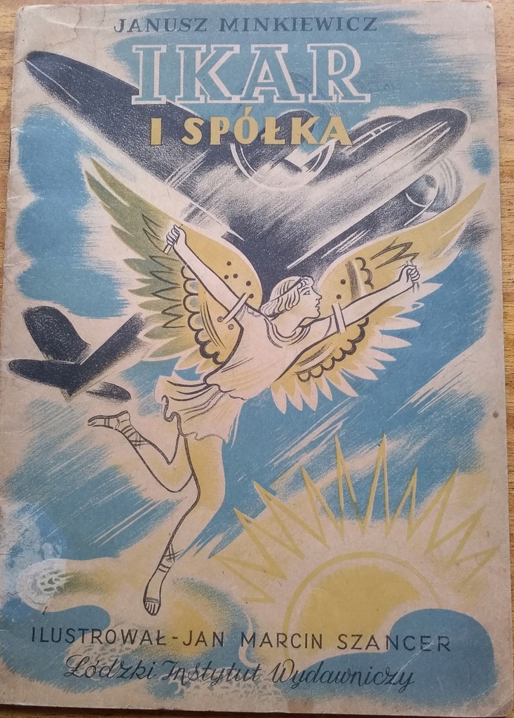 IKAR I SPÓŁKA J. MINKIEWICZ ilustr. Szancer 1949 r.