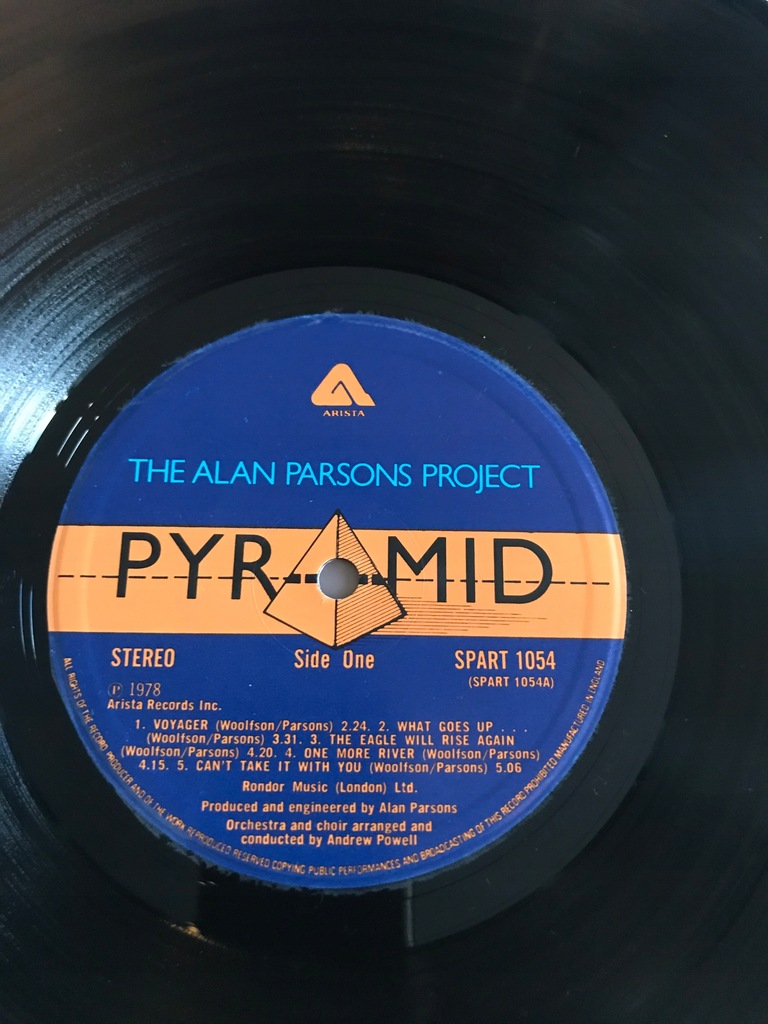 Купить Проект Алана Парсонса — Pyramid Vinyl EX: отзывы, фото, характеристики в интерне-магазине Aredi.ru