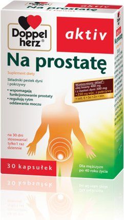 Doppelherz Aktiv Na prostatę 30 tabletek APTEKA