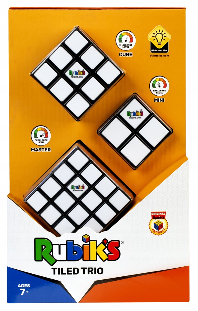 Kostka Rubika zestaw tiled trio (2x2+3x3+4x4) RUB3