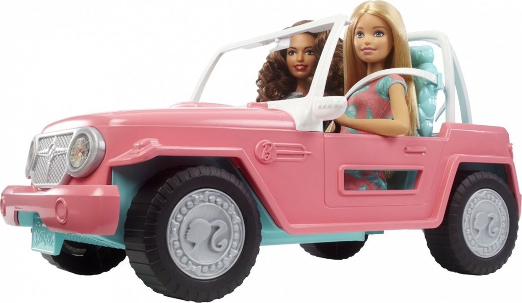 Mattel Barbie Jeep + 2 lalki FPR59 8841103288
