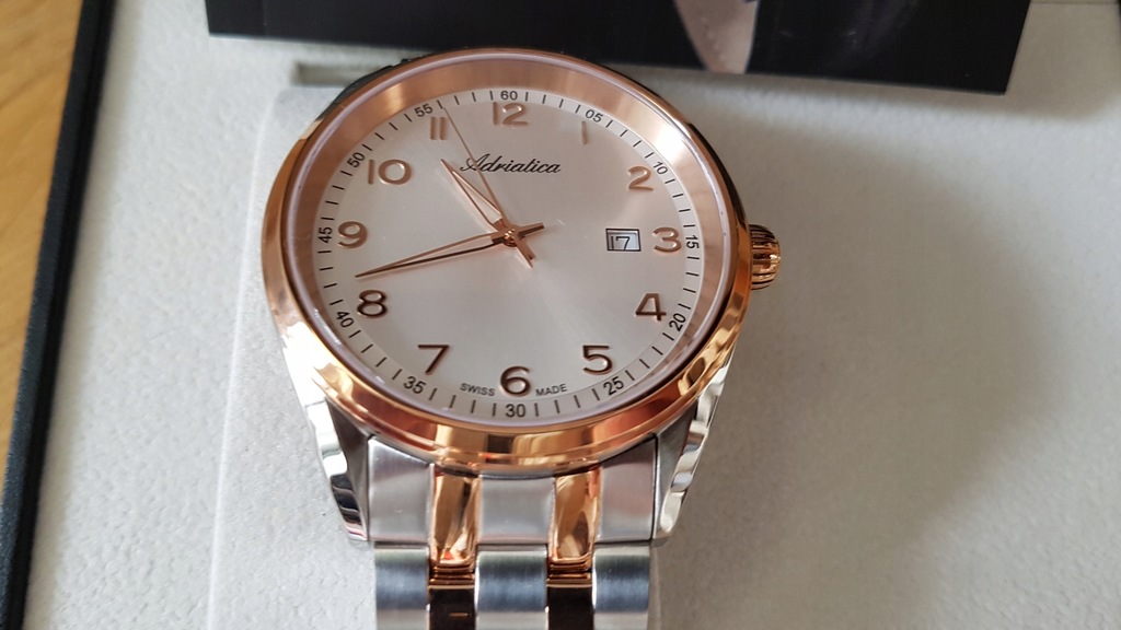 Szwajcarski zegarek męski Adriatica A8204.R123Q