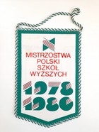 Proporczyk Mistrzostwa Polski Szkół Wyższych 78-80