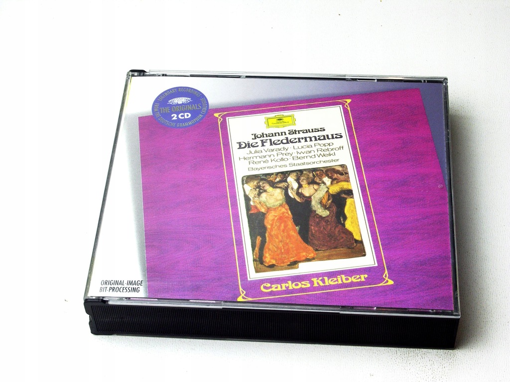 J. STRAUSS, C. KLEIBER DIE FLEDERMAUS [2CD BOX] 14254549507