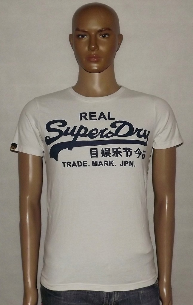 SUPERDRY__MĘSKI T-SHIRT BAWEŁNIANY roz.M