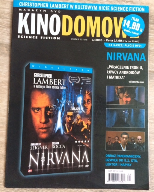 Magazyn DVD KINO DOMOWE plakat NIRVANA