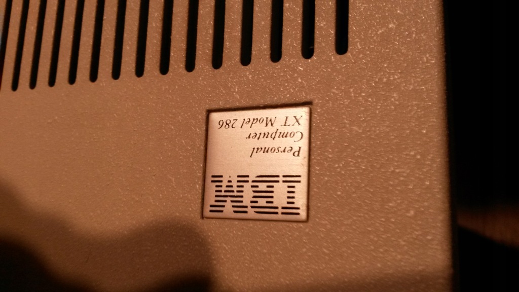Komputer IBM PC XT model 286 5162 zabytek vintage
