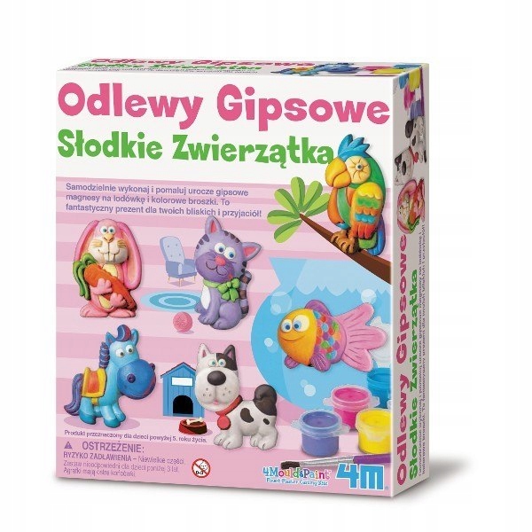 Odlewy Gipsowe - słodkie zwierzaki