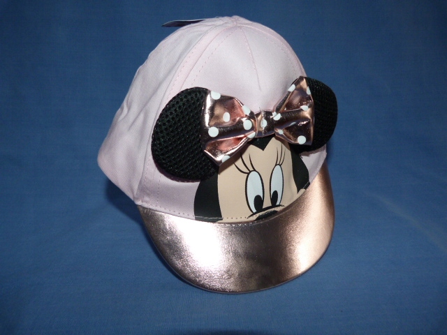 CZAPKA Z DASZKIEM *DISNEY *MINNIE MOUSE* 54m