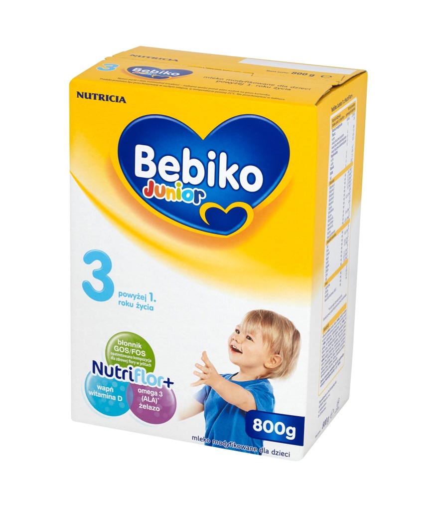 BEBIKO 3 Mleko modyfikowane Junior 800 g