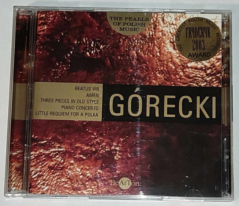 Купить 2CD GORECKI Beatus Vir Amen, три пьесы в старом стиле: отзывы, фото, характеристики в интерне-магазине Aredi.ru