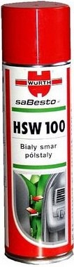 WURTH HSW 100 BIAŁY SMAR PÓŁSTAŁY - 500ML