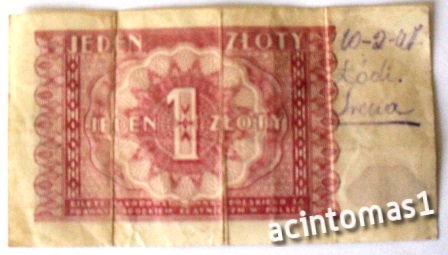 1 ZŁOTY – WARSZAWA DNIA 15 MAJA 1946 ROKU