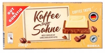 Edeka Kaffee Czekolada Kawowa 200g DE