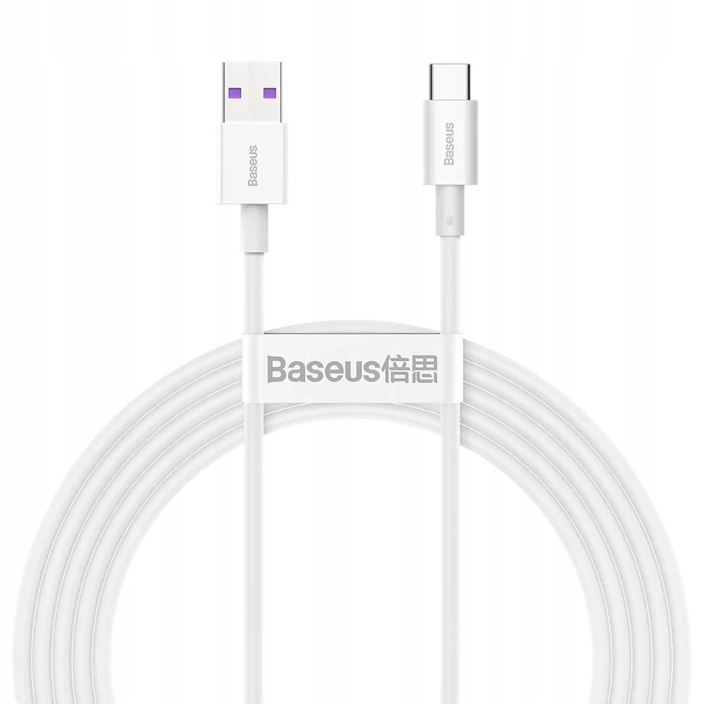 Kabel przewód USB - USB-C / Typ-C 200cm Baseus Superior CATYS-A02 z obsługą