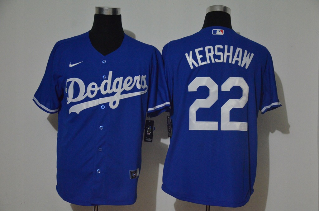 Czempion drużyna baseballowa Dodgers Kershaw no.22