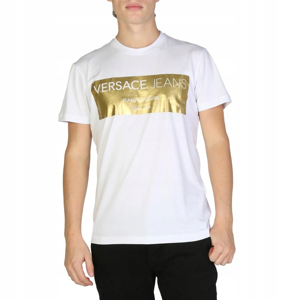 Versace Jeans męska koszulka T-shirt biały XL