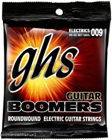 GHS Boomers GBXL 9-42 struny do gitary elektrycznej
