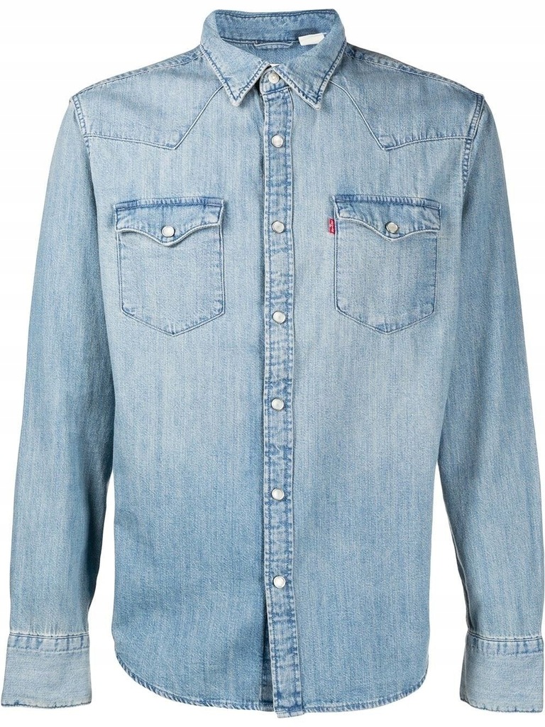 LEVI'S MĘŻCZYZN BŁĘKITNY KOSZULE XL INT