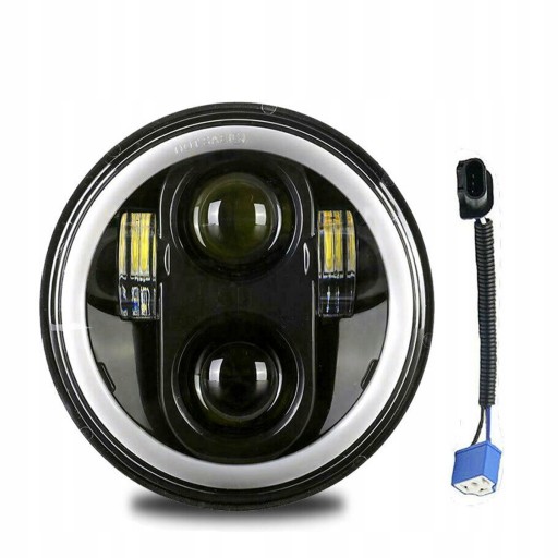 REFLEKTOR LAMPA 6,5″ MOTOCYKL BOBBER CHOPPER RETRO
