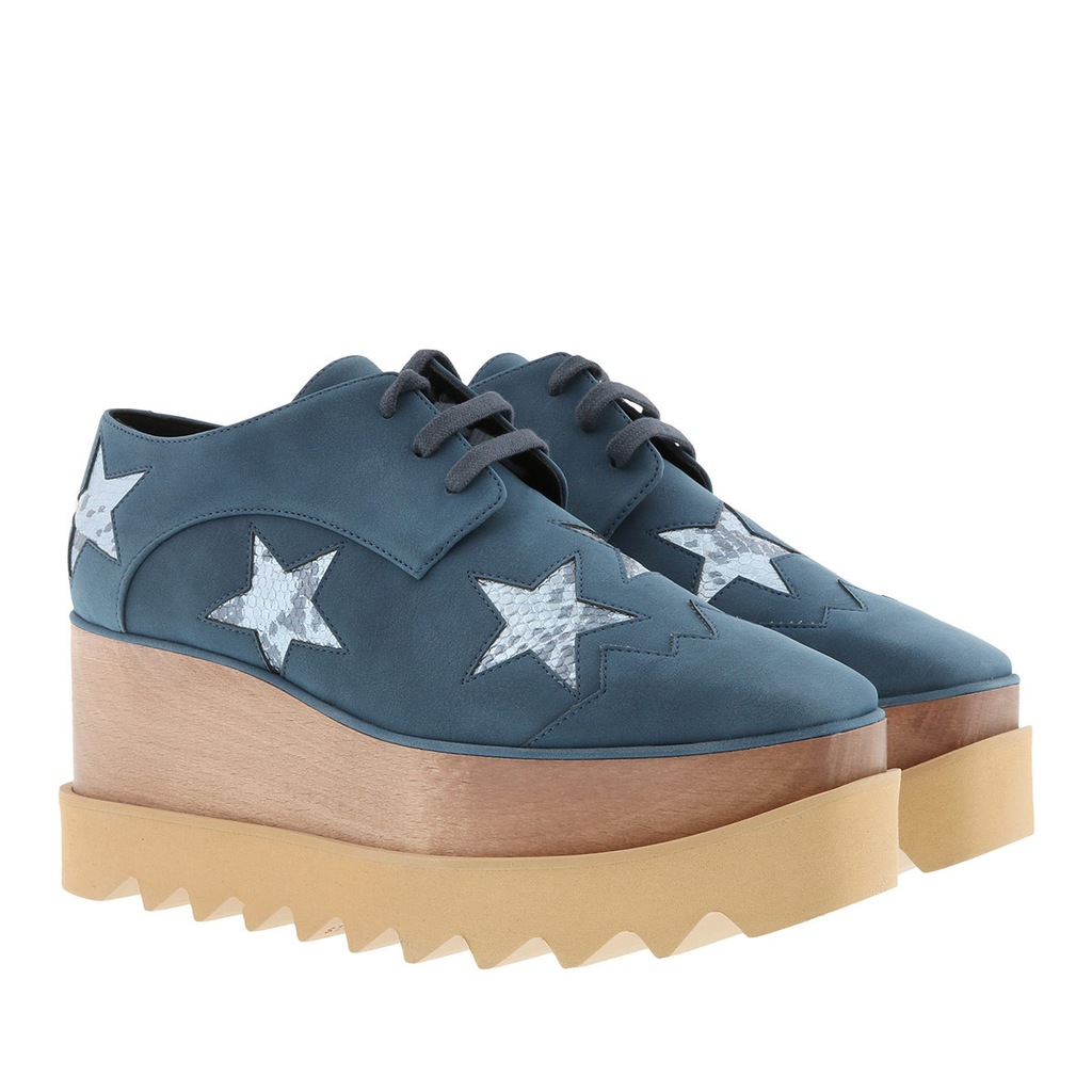 Stella McCartney Elyse Star Sneakers Blue