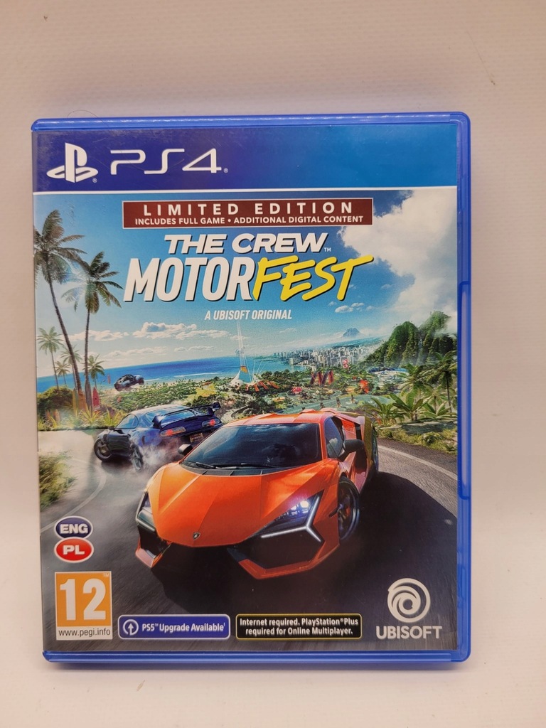 THE CREW MOTORFEST LIMITED EDITION PS4 PL