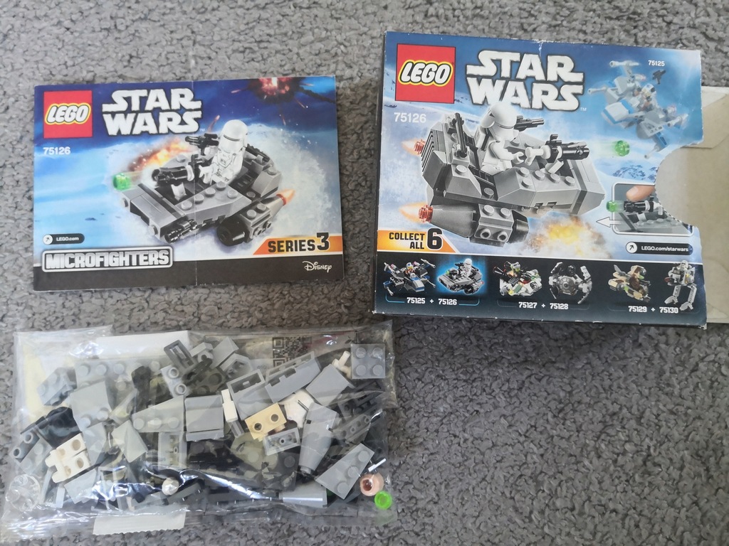 LEGO Star Wars Śmigacz Najwyższego Porządku 75126 - 12240241269 ...