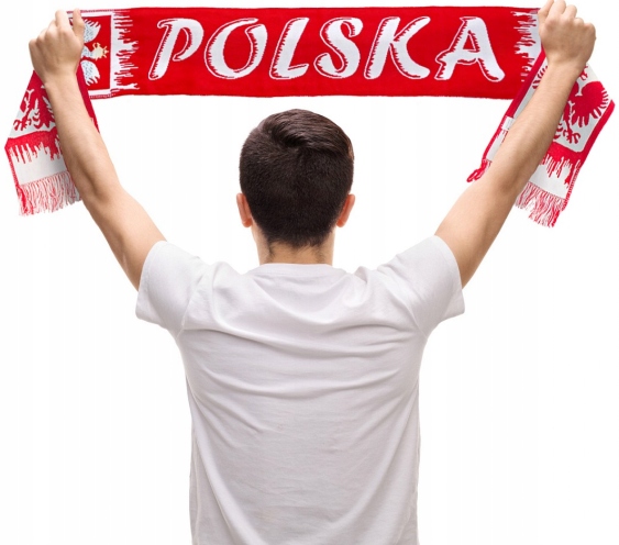SZALIK KIBICA EURO 2021 POLSKA dwustronny mecz