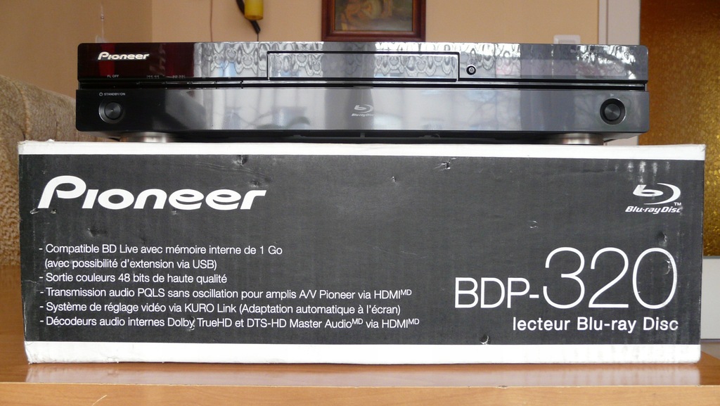 Odtwarzacz bluray Pioneer BDP-320