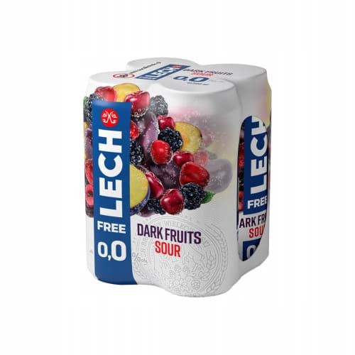 Lech free dark fruits sour piwo 4x500ml