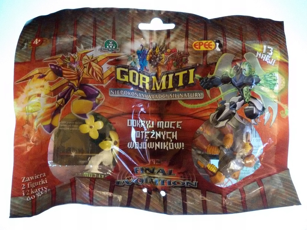 Figurka 2 figurki Gormiti Gormity Władcy Natury 06