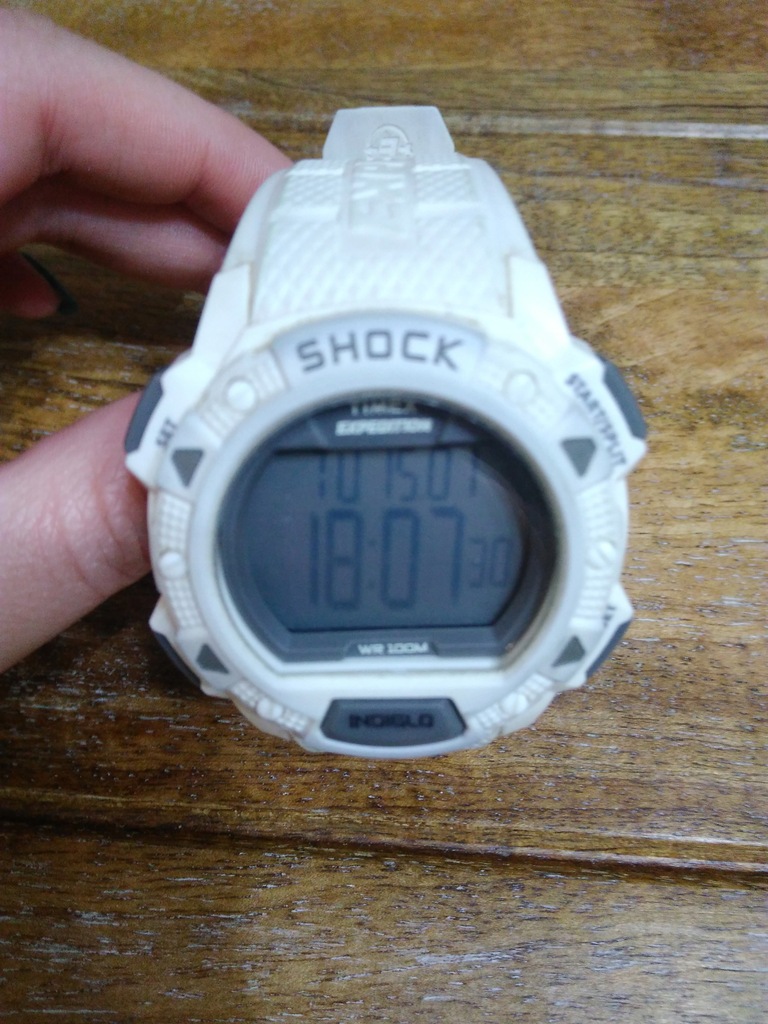 Shock expedition indiglo WR100M