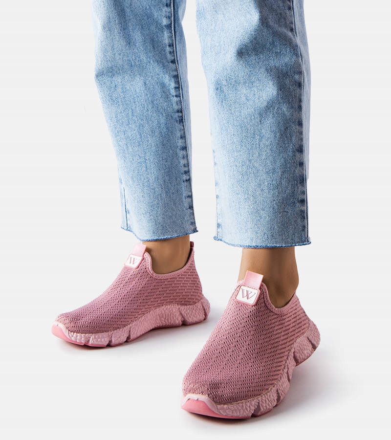 Różowe wsuwane sneakersy Yellville rozmiar 41