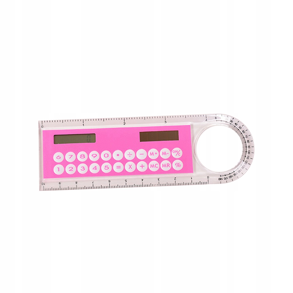 10 cm linijka Mini cyfrowy kalkulator 2 w 1