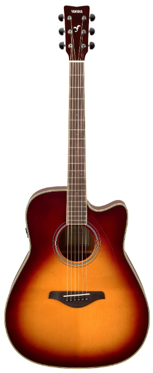 Yamaha FGC-TA BS Brown Sunburst - Gitara elektroakustyczna