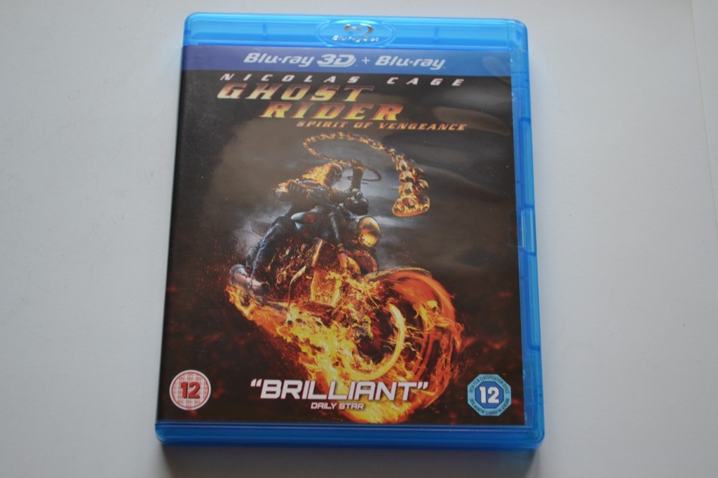 Film Blu-ray Ghost Rider 2 Spirit of  3D ENG 1BD