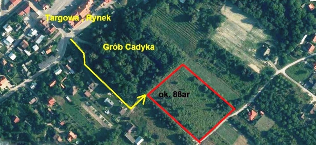 Działka, Leżajsk, Leżajski (pow.), 1900 m²