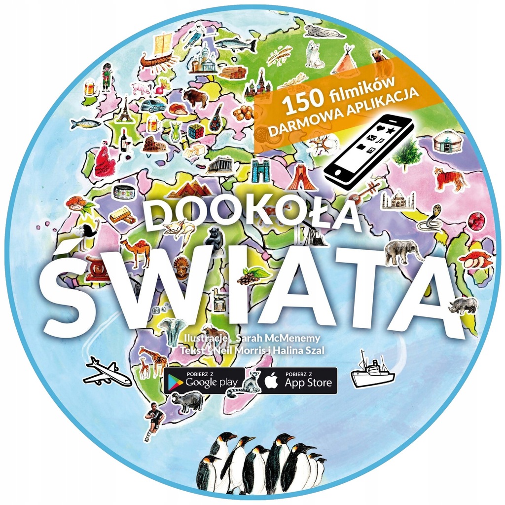 Atlas DOOKOŁA ŚWIATA Wydawnictwo Paweł Skokowski