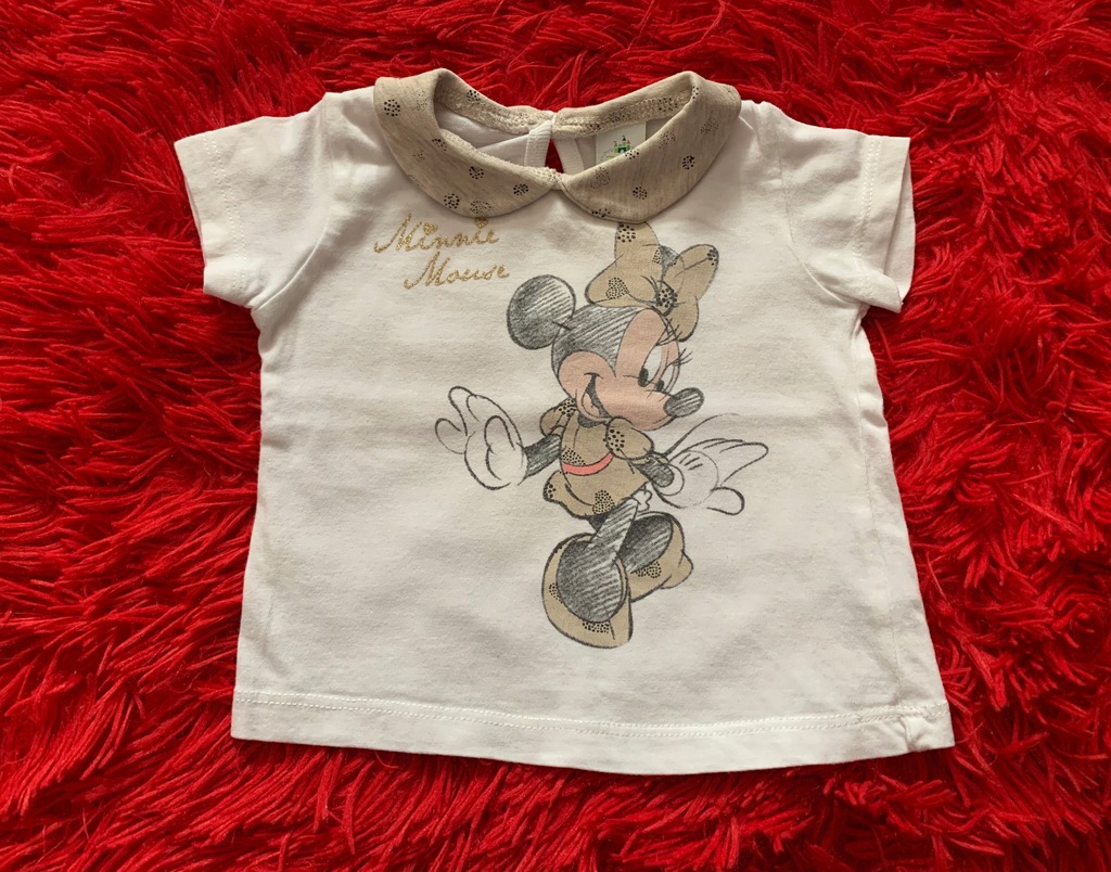 Bluzka myszka minnie 62cm DISNEY