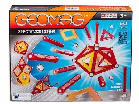 Klocki magnetyczne Geomag Special Edition 60 el.